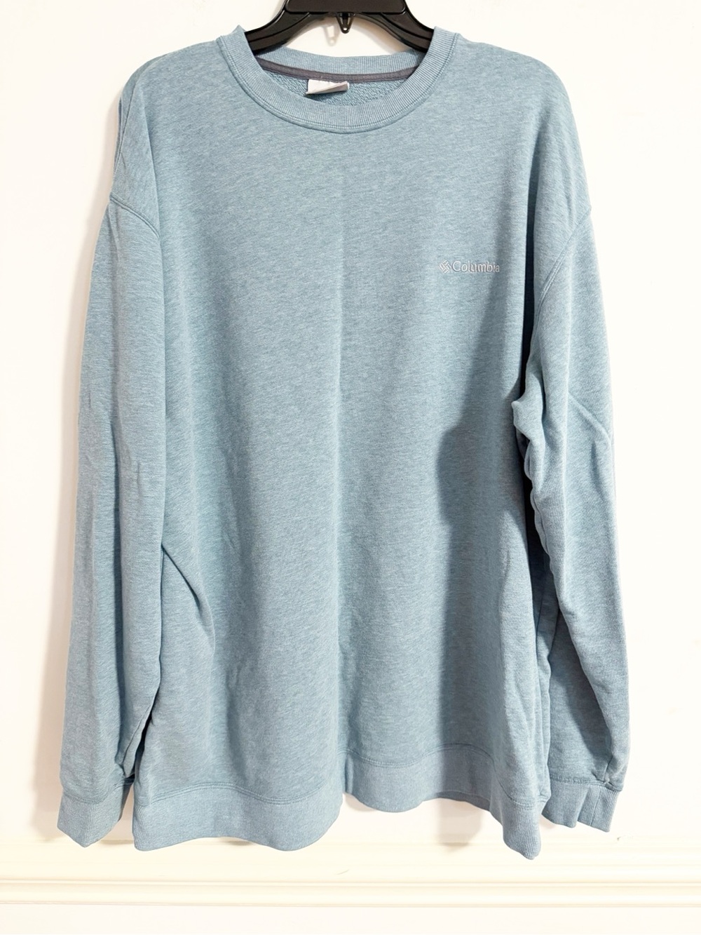 Columbia Sportswear Blue Oversized Crewneck Sweatshirt XXL